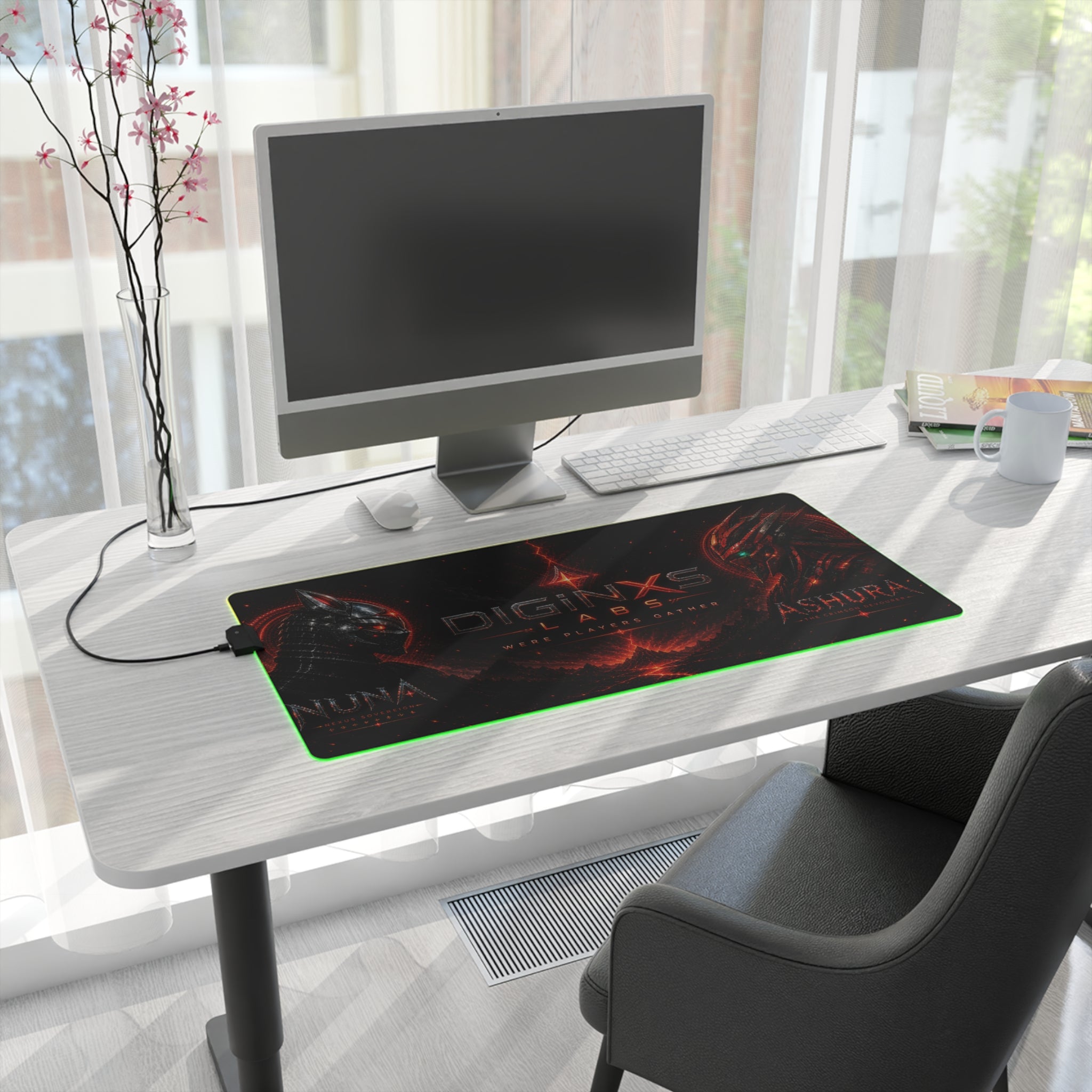 NUNA - ASHURA Clash Series RGB Gaming Mat