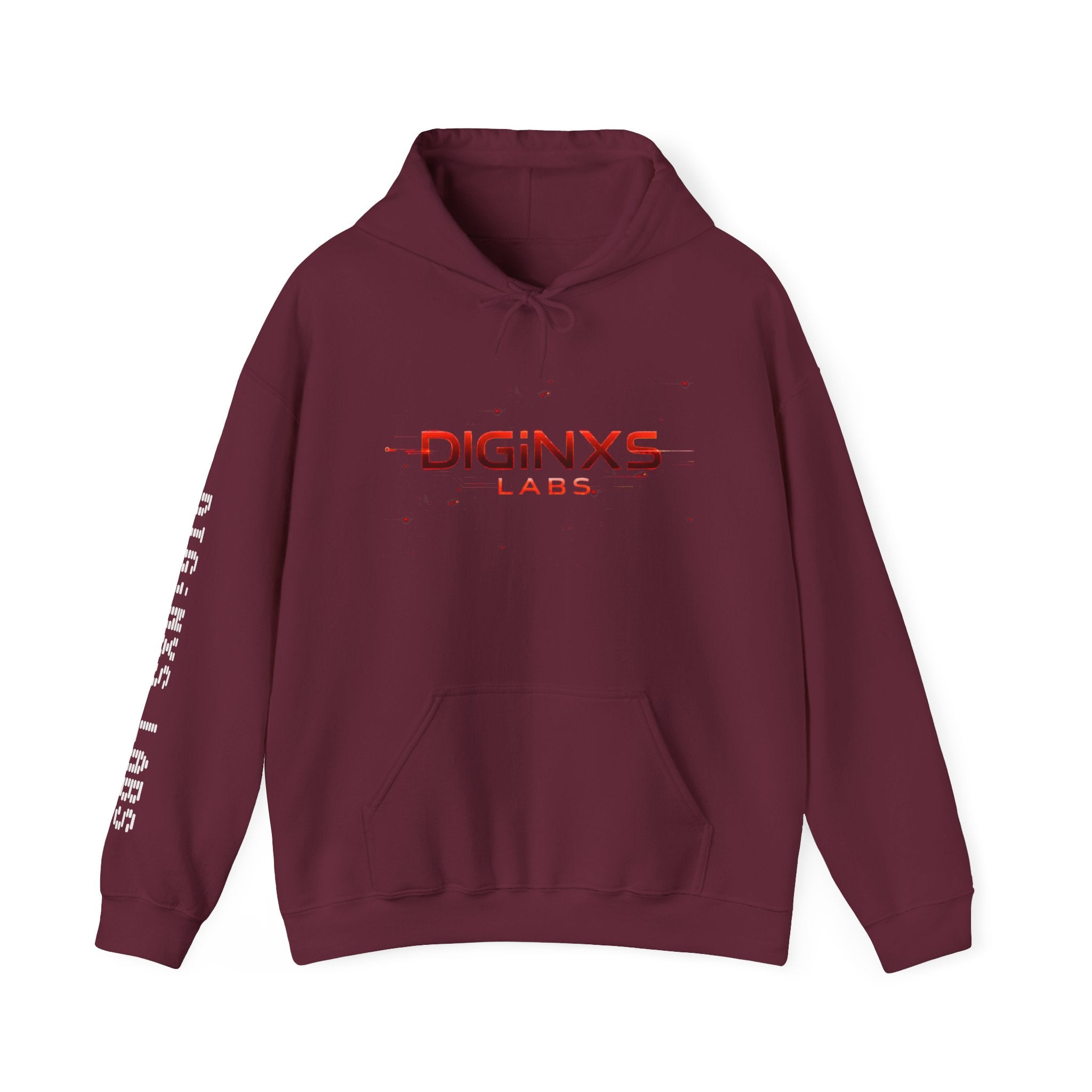 DIGiNXS LABS NuNa Core Hoodie – Red Edition