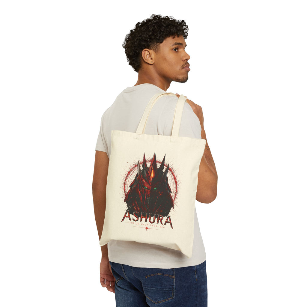 NUNA vs ASHURA Clash Series Canvas Tote Bag