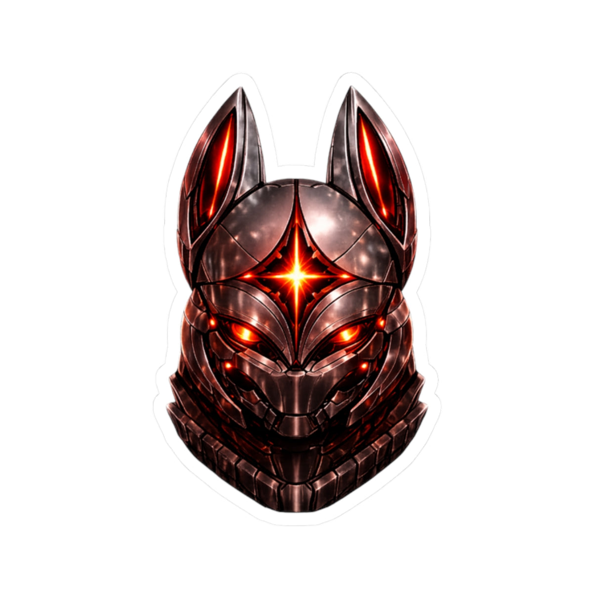 NuNa Red Battle Core Sticker