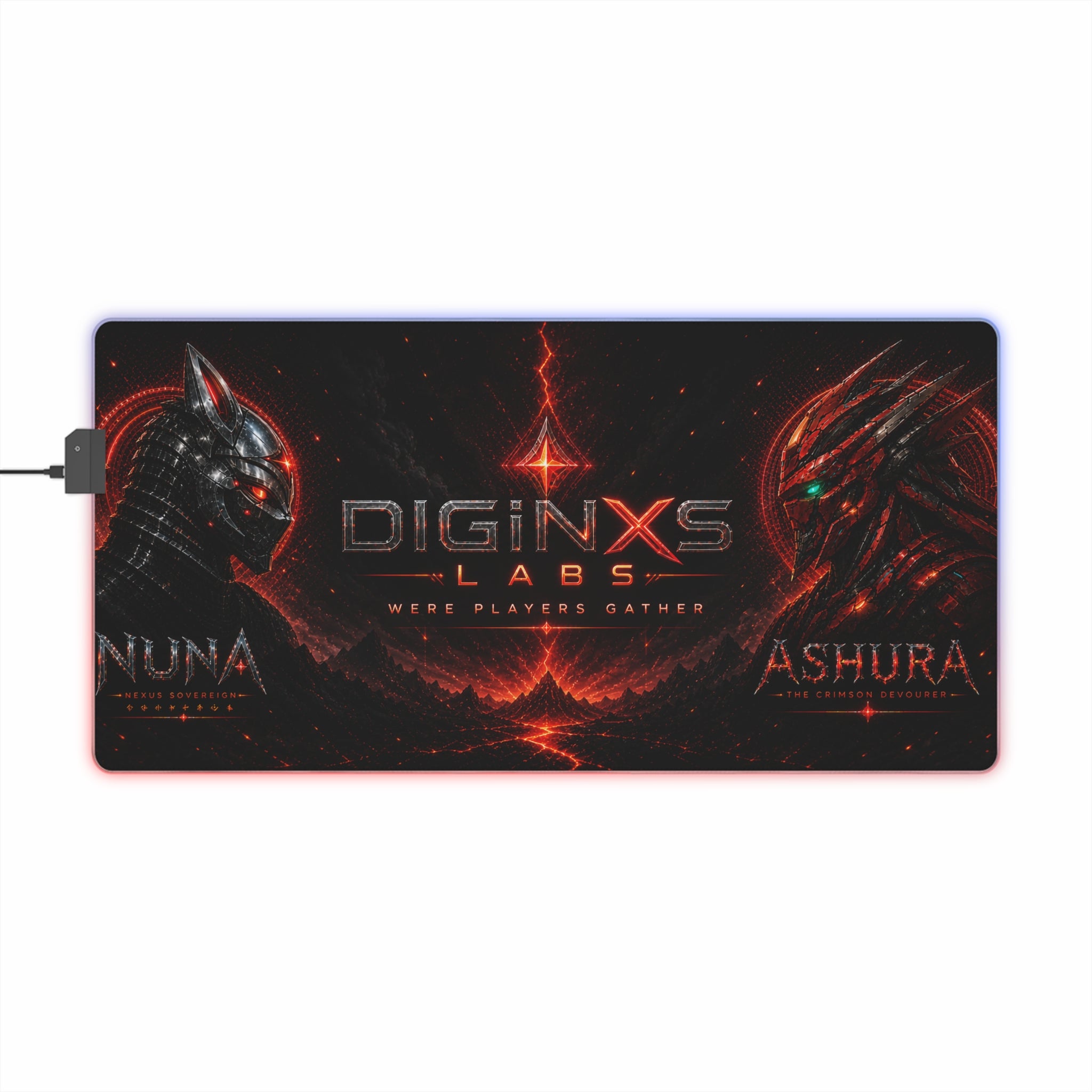 NUNA - ASHURA Clash Series RGB Gaming Mat