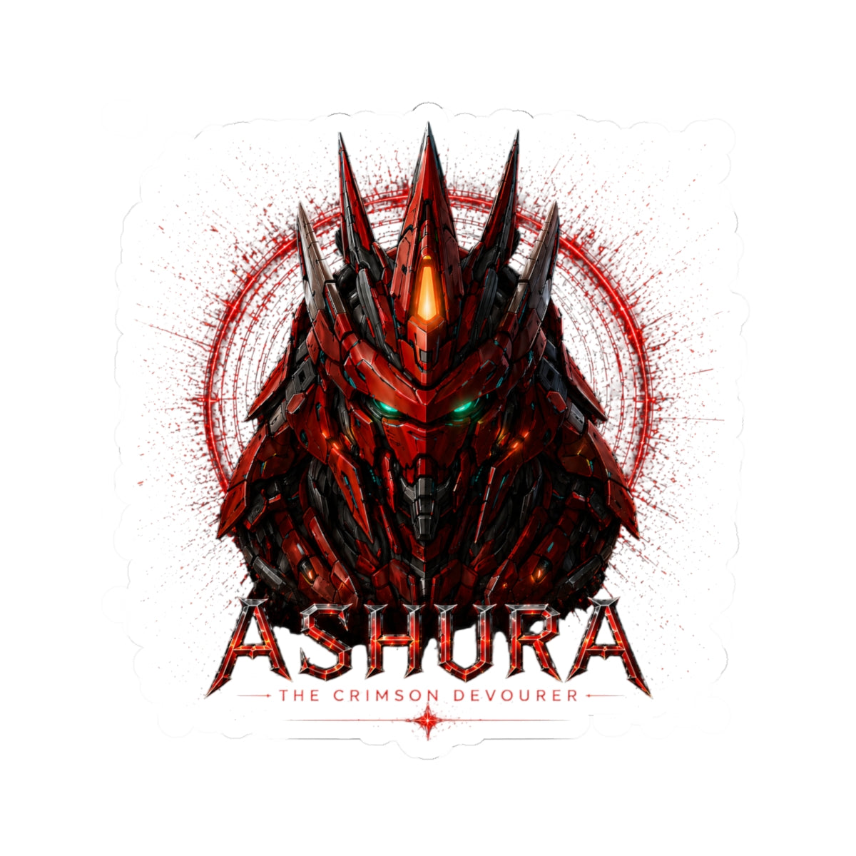 ASHURA Battle Core Sticker