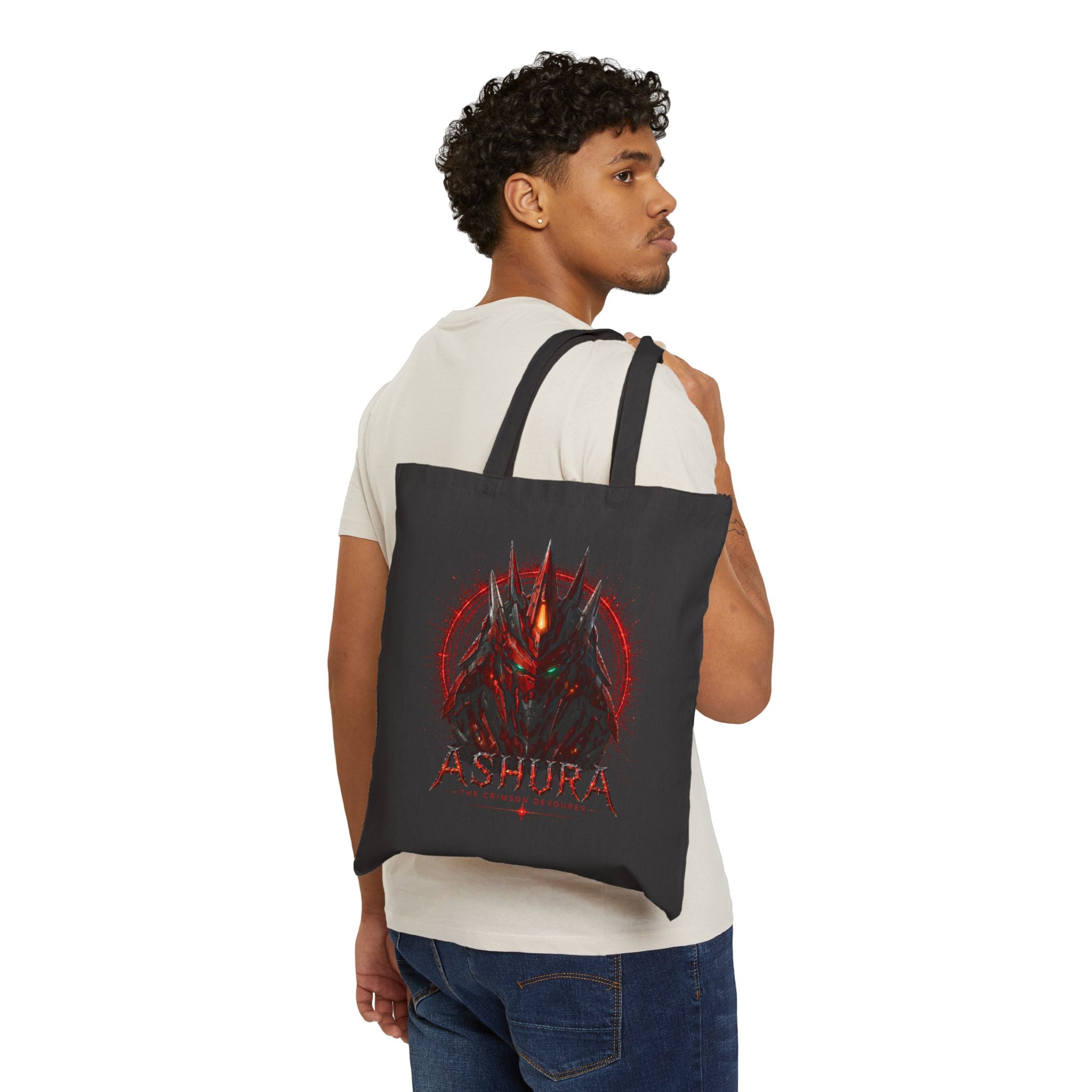 ASHURA Clash Series Canvas Tote Bag
