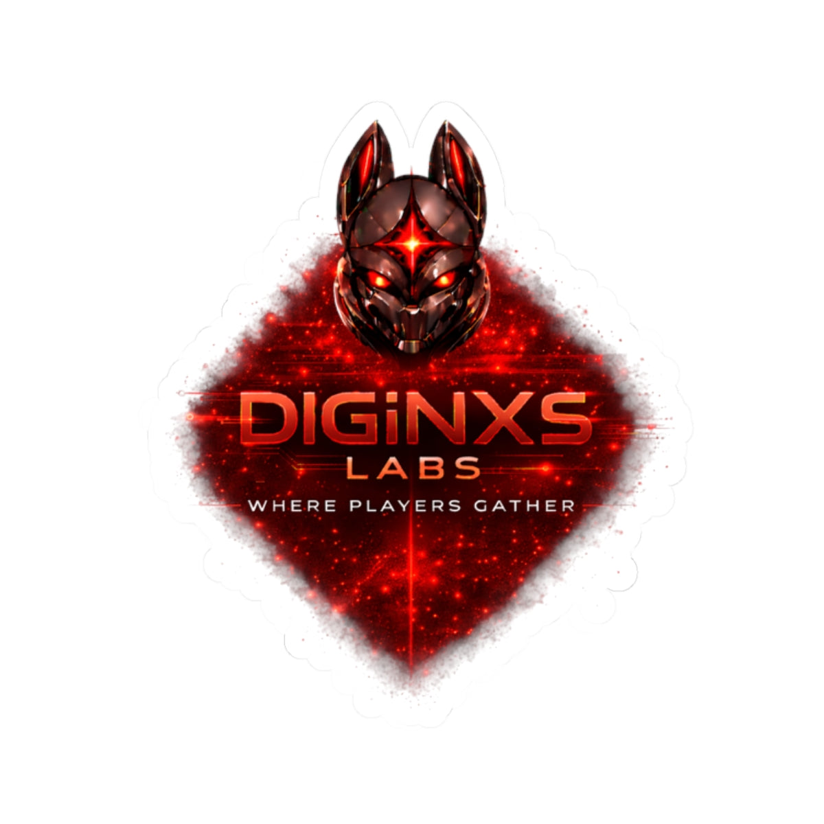 NuNa Red Core Signature Sticker