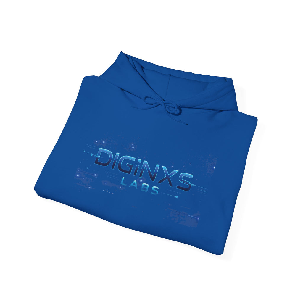 DIGiNXS LABS NuNa Core Hoodie - Blue Edition