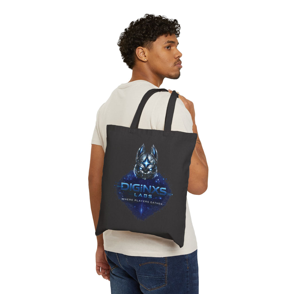 NuNa Clash Series Canvas Tote - Blue Edition