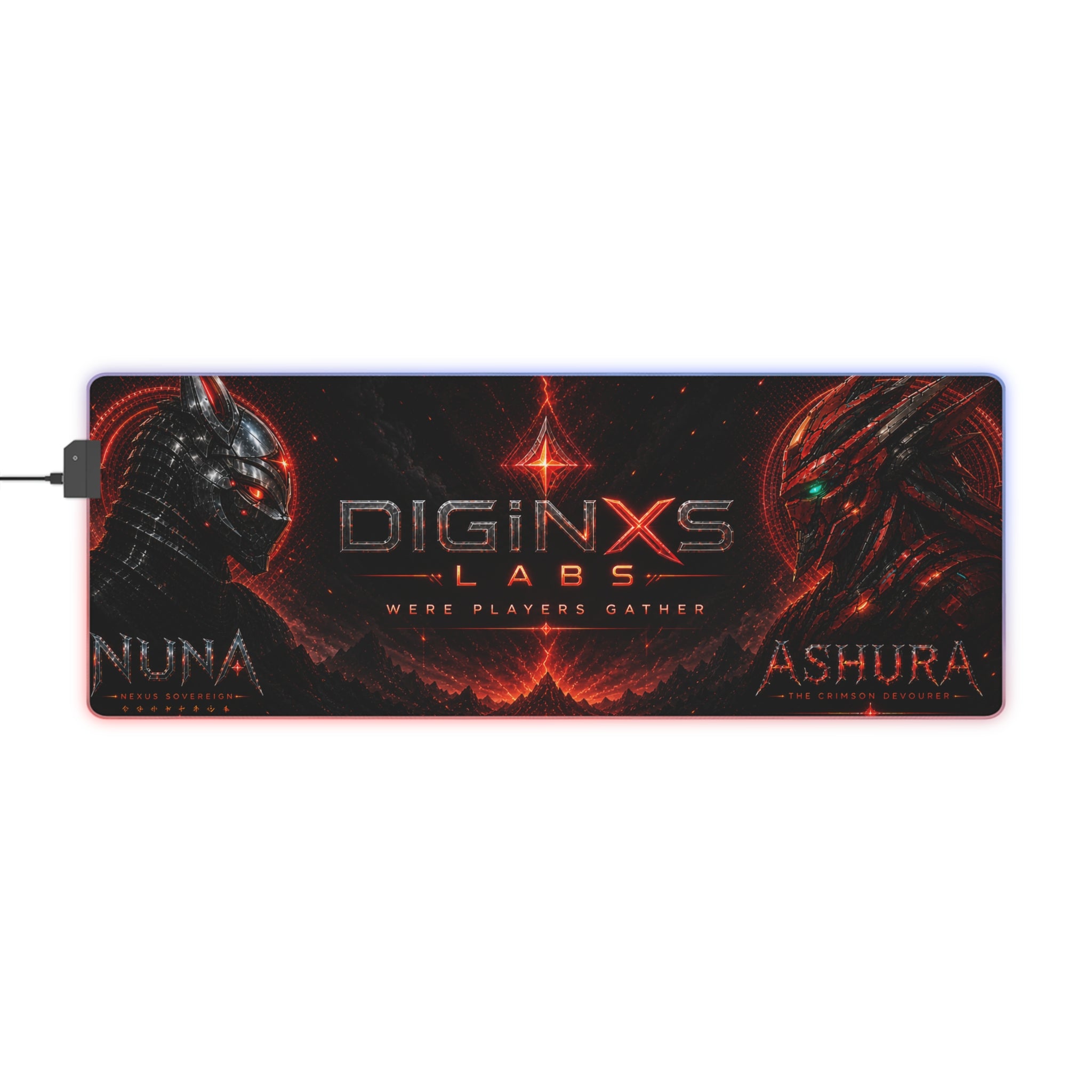 NUNA - ASHURA Clash Series RGB Gaming Mat