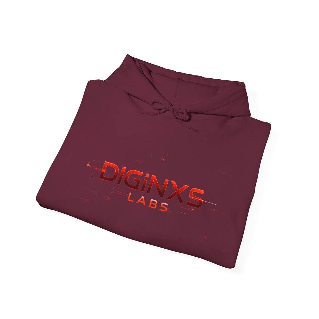 DIGiNXS LABS NuNa Core Hoodie – Red Edition