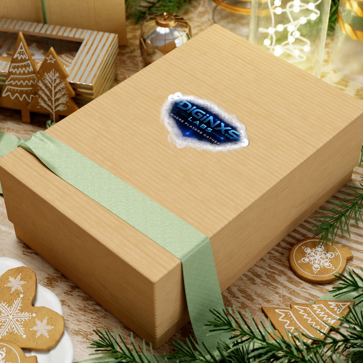 DIGiNXS LABS Blue Core Sticker