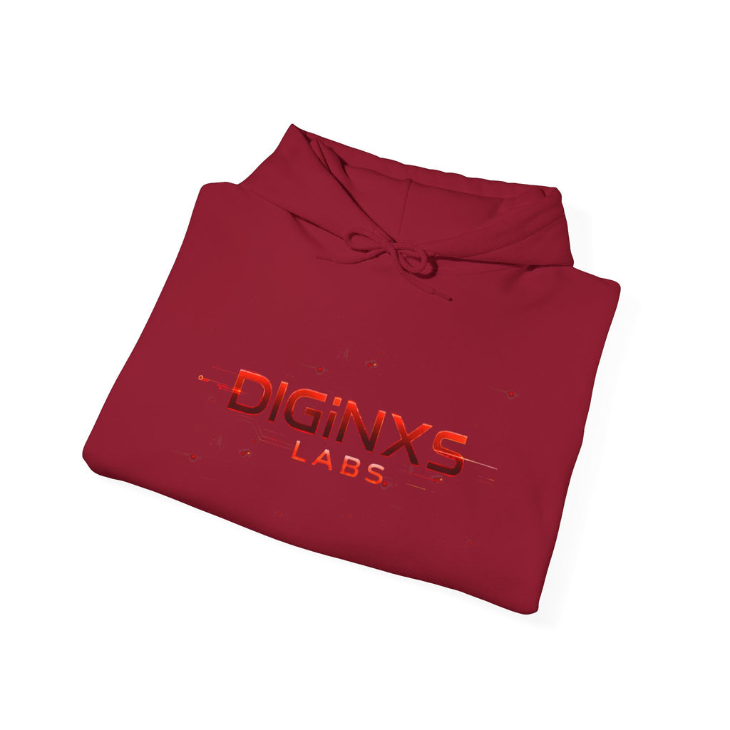 DIGiNXS LABS NuNa Core Hoodie – Red Edition